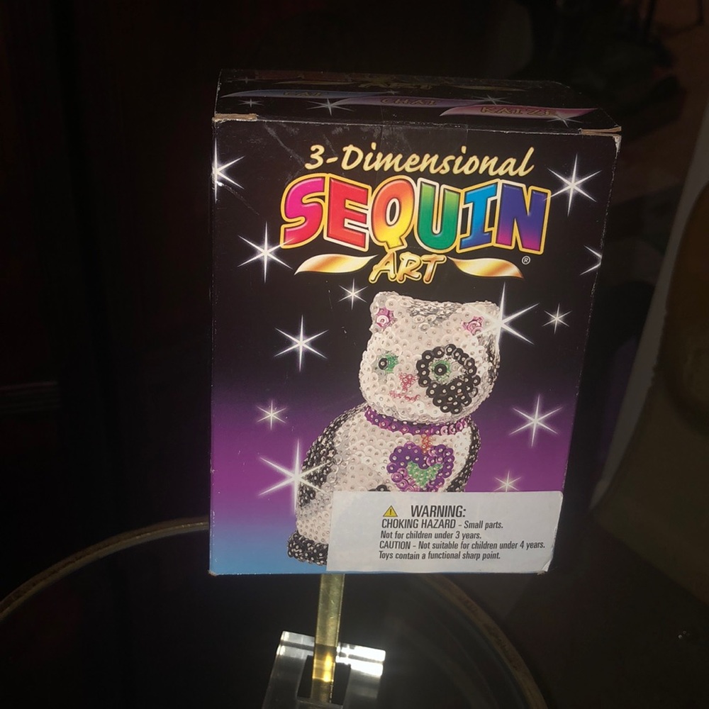 3 Dimensional Sequin Art